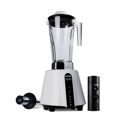 biochef living food vacuum blender white